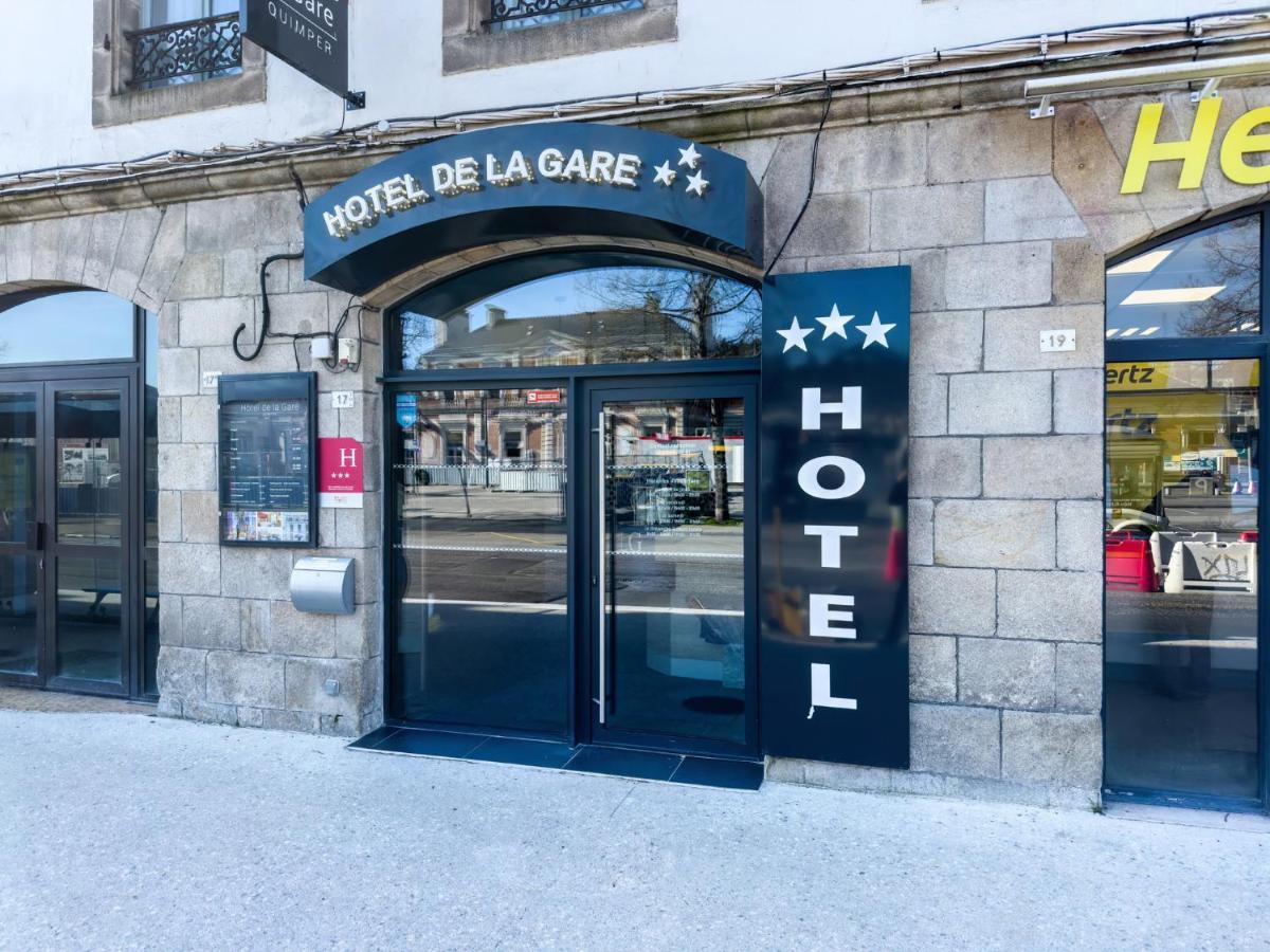 Hotel De La Gare Quimper Eksteriør billede