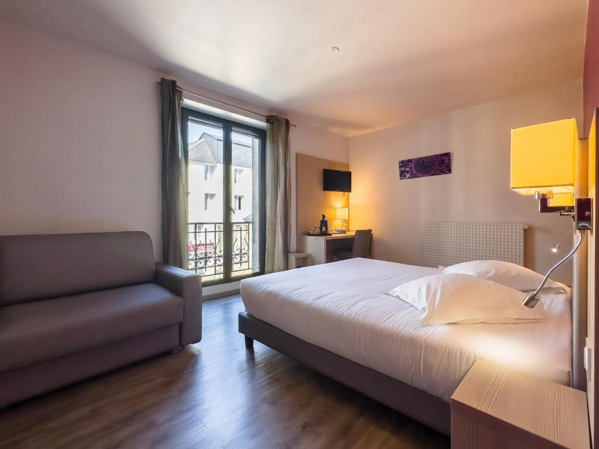 Hotel De La Gare Quimper Eksteriør billede