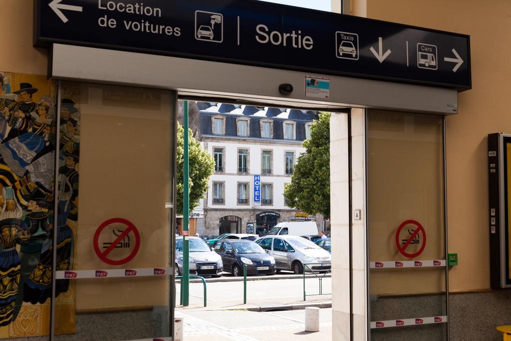 Hotel De La Gare Quimper Eksteriør billede